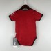 23/24 baby Manchester United M-U home Red Baby Jersey Kit short sleeve-9895393