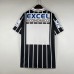 Retro 1997 Corinthians Away Black White Jersey Kit short sleeve-6326205