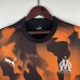 23/24 Marseille third away Black Orange Jersey Kit short sleeve-1698395