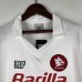 Retro 90/91 Roma Away White Jersey Kit short sleeve-7624383