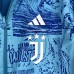 23/24 Windbreaker Juventus Trench Coat Reversible Blue Windbreaker Long Sleeve-6742498
