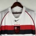 Retro 2002 Flamengo Away White Red Jersey Kit short sleeve-6847659