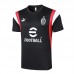 23/24 AC Milan Black Training jersey Kit short sleeve (Shirt + Pants)-3491623