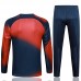 23/24 Paris Saint-Germain PSG Red Navy Blue Edition Classic Jacket Training Suit (Top+Pant)-5271322