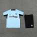23/24 Inter Milan Blue Training jersey Kit short sleeve (Shirt + Short)-2606641
