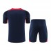 23/24 RB Leipzig Navy Blue Training jersey Kit short sleeve (Shirt + Short)-8474485