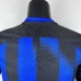 23/24 Inter Milan Home Blue Black jersey Kit short sleeve (Shirt + Short) (Player Version)-3944259