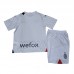23/24 Kids AC Milan Away White Kids Jersey Kit short Sleeve (Shirt + Short + Socks)-4487397