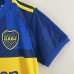 23/24 kids Boca Juniors Home Blue Yellow Kids Jersey Kit short Sleeve (Shirt + Short)-3369473