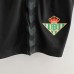 23/24 Kids Real Betis Second Away Black Kids Jersey Kit short Sleeve (Shirt + Short)-4384909
