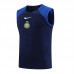 23/24 Al-Nassr FC Riyadh Victory Navy Blue Training jersey Kit Sleeveless vest (vest + Short)-4085979