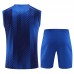 23/24 Barcelona Navy Blue Training jersey Kit Sleeveless vest (vest + Short)-7951459