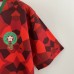 2023 Morocco Home Red Jersey version short sleeve-4612000