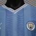 23/24 Manchester City Home Blue Long Sleeve Jersey Kit Long Sleeve (Player Version)-9609744