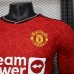 23/24 Manchester United M-U Home Red Long Sleeve Jersey Kit Long Sleeve (Player Version)-476152