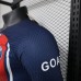 23/24 Paris Saint-Germain PSG Home Navy Blue Red Long Sleeve Jersey Kit Long Sleeve (Player Version)-9052836
