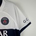 23/24 Paris Saint-Germain PSG Away White jersey Kit short sleeve (Shirt + Short + Socks)-9021119