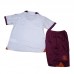 23/24 Kids Manchester City Away White Kids Jersey Kit short Sleeve (Shirt + Short + Socks)-3068131