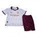 23/24 Kids Manchester City Away White Kids Jersey Kit short Sleeve (Shirt + Short + Socks)-3068131