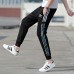 Fashion Casual Long Pants-Black-9583308