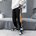 Fashion Casual Long Pants-Black-7822532