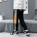 Fashion Casual Long Pants-Black-7822532
