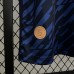 23/24 Sporting Gijon Third Away Black Blue Jersey version Kit short sleeve-1157871