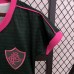 23/24 Women Fluminense Third Away Black Jersey version Kit short sleeve-1594098