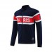 23/24 Paris Saint-Germain PSG Navy Blue Red Edition Classic Jacket Training Suit (Top+Pant)-2961193