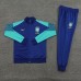 23/24 Brazil Navy Blue Green Edition Classic Jacket Training Suit (Top+Pant)-165836