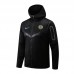 23/24 Inter Milan Hooded Black Edition Classic Jacket Training Suit (Top+Pant)-5925423