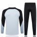 23/24 Barcelona White Black Edition Classic Jacket Training Suit (Top+Pant)-1947831