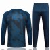 23/24 Barcelona Navy Blue Edition Classic Jacket Training Suit (Top+Pant)-7872775