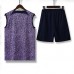 23/24 Tottenham Hotspur Purple Training jersey Kit Sleeveless vest (vest + Short)-4732928