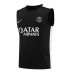 23/24 Paris Saint-Germain PSG Black Training jersey Kit Sleeveless vest (vest + Short)-3164175