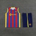 23/24 Barcelona Red Blue Training jersey Kit Sleeveless vest (vest + Short)-5035424