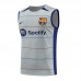 23/24 Barcelona Gray Training jersey Kit Sleeveless vest (vest + Short)-7030994