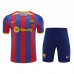 23/24 Barcelona Red Blue Jersey Kit short Sleeve (Shirt + Short)-894993
