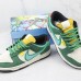 SB Dunk Low Running Shoes-Green/White-8274218