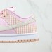 SB Dunk Low Pink Gingham Running Shoes-Pink/White-1500385
