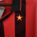 Retro 88/89 AC Milan Home Red Black Jersey Kit short sleeve-5826096
