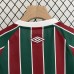23/24 Kids Fluminense Home Red Green Kids jersey Kit short sleeve (Shirt + Short)-3899213