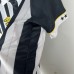 23/24 Santos Laguna Away Black White Jersey Kit short sleeve-1580380