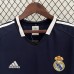 Retro 04/05 Real Madrid Away Navy Blue Jersey Kit short sleeve-1519423