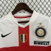 Retro 07/08 Inter Milan Away White Jersey Kit short sleeve-8562513