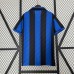 Retro 95/96 Inter Milan Home Blue Black Jersey Kit short sleeve-1491335