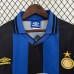 Retro 95/96 Inter Milan Home Blue Black Jersey Kit short sleeve-1491335