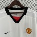 Retro 02/03 Manchester United M-U Away White Jersey Kit short sleeve-8564039