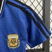 Retro 1994 Kids Argentina away Blue Black Kids jersey Kit short sleeve (Shirt + Short)-126829
