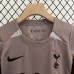 23/24 Kids Tottenham third away Gray Kids jersey Kit short sleeve (Shirt + Short)-3610612